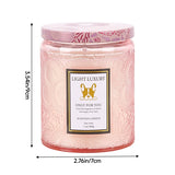 Livingandhome soy candle Lavender & Eucalyptus 200g (British brand)