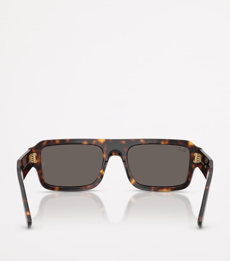Ray-Ban Lukas bio-based acetate sunglasses, UK version