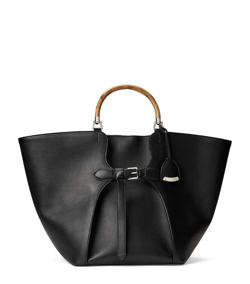 Ralph Lauren large leather tote bag calfskin, UK version