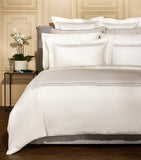 Harrods of London Mayfair piped pillowcase pair, 50cm x 75cm, UK version