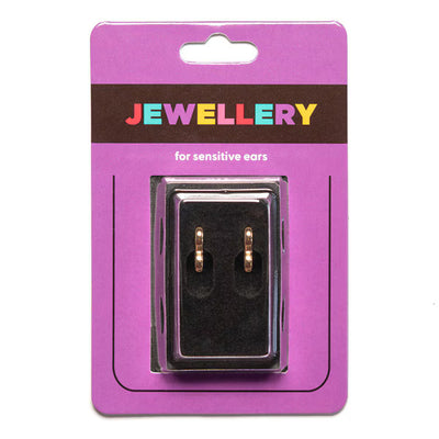 Superdrug Sensation Gold Plated Heart Huggy Hoop Earrings Small - Kjøp online hos McGrocer
