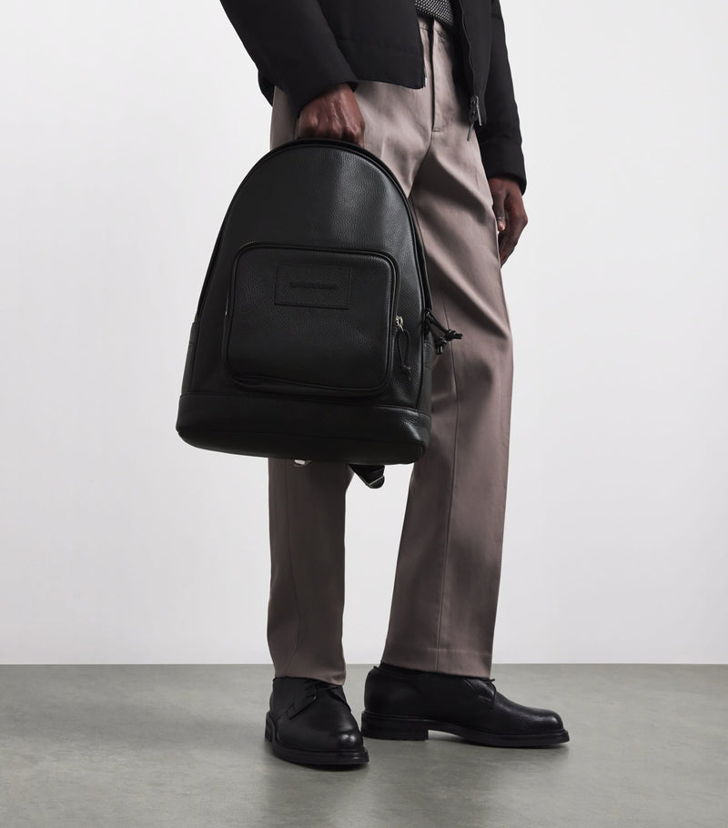 Emporio Armani leather backpack imported from the UK