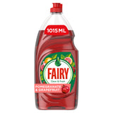 Fairy Clean & Fresh Washing Up Liquid Pomegranate & Grapefruit Accessories & Cleaning ASDA   