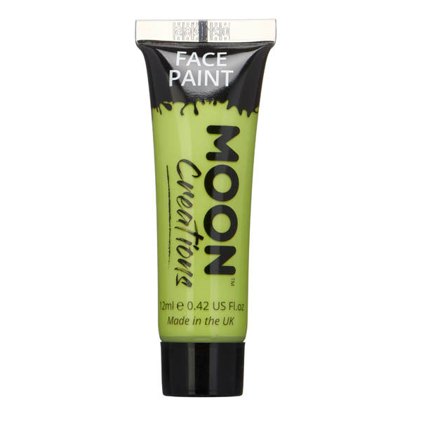 Moon Creations Face Paint Lime Green, imported from the UK