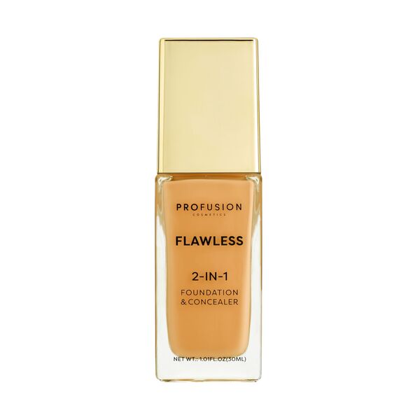 Profusion Cosmetics Flawless 2-IN-1 Foundation | Golden Tan GOODS Superdrug Rich Tan  