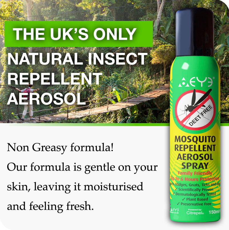 THEYE insect repellent aerosol spray, imported from the UK