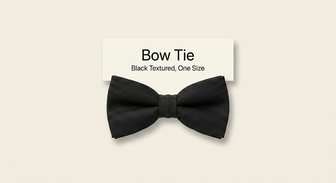 Givenchy silk jacquard bow tie - British product