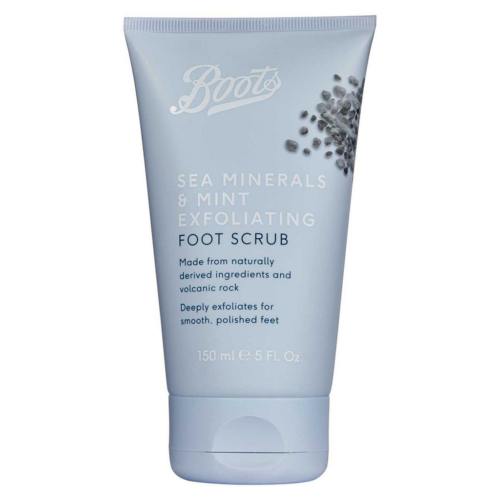 Boots Care Exfoliating Foot Scrub Sea Minerals & Mint - 150ml