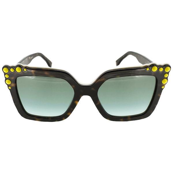 Fendi cat eye sunglasses white Havana 0260/S (British brand)