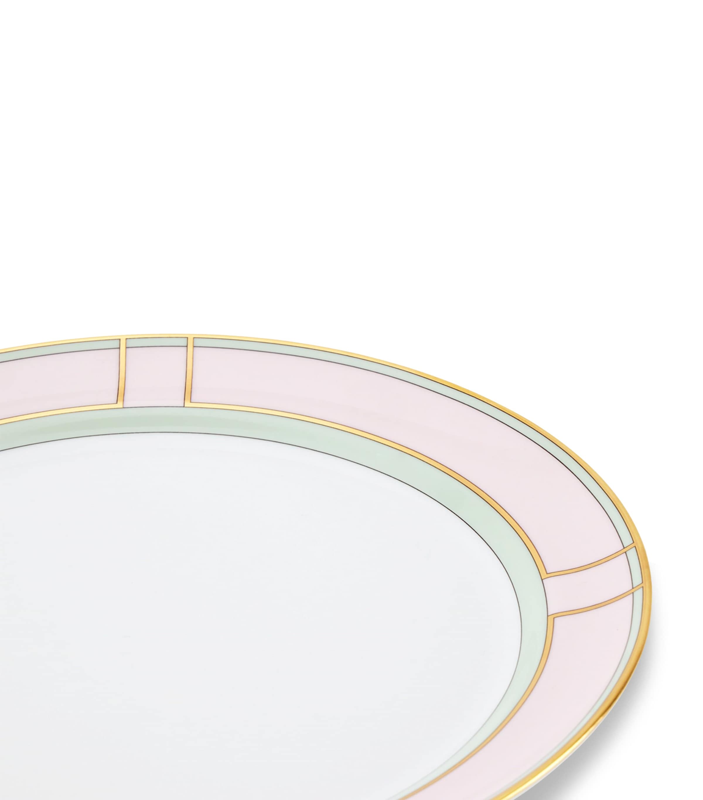 GINORI 1735 porcelain dinner plate Rosa 27cm, UK version