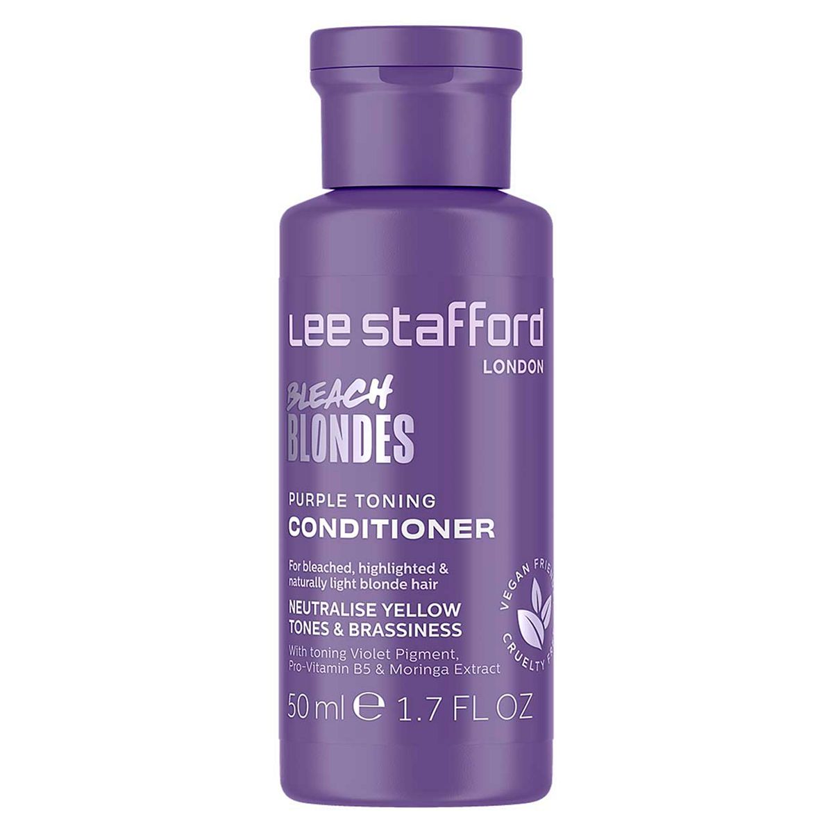 Lee Stafford Bleach Blondes Purple Toning Conditioner 50ml GOODS Boots   