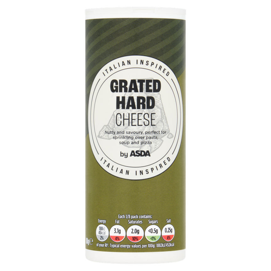 ASDA Grated Hard Cheese 80g GOODS ASDA   