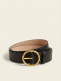 Gucci kids GG monogram leather belt 72cm, UK version
