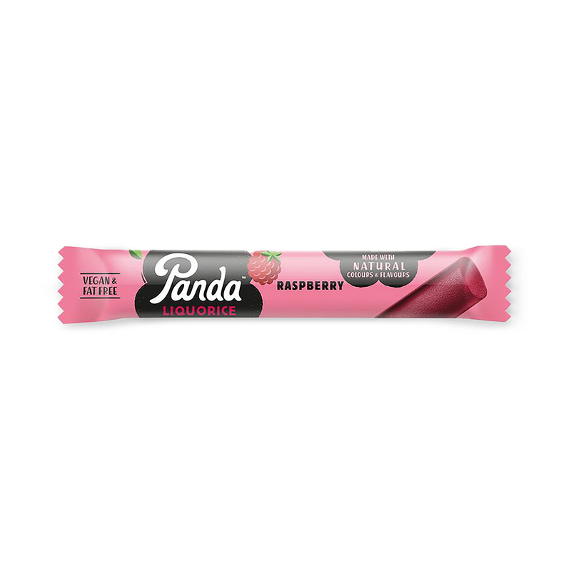 Panda liquorice raspberry bar 32g, UK version