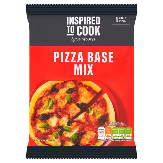 Sainsbury's Pizza Base Mix, Inspired to Cook 145g Cooking from scratch Sainsburys   