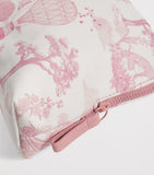 Harrods toile half moon cosmetic bag, UK version