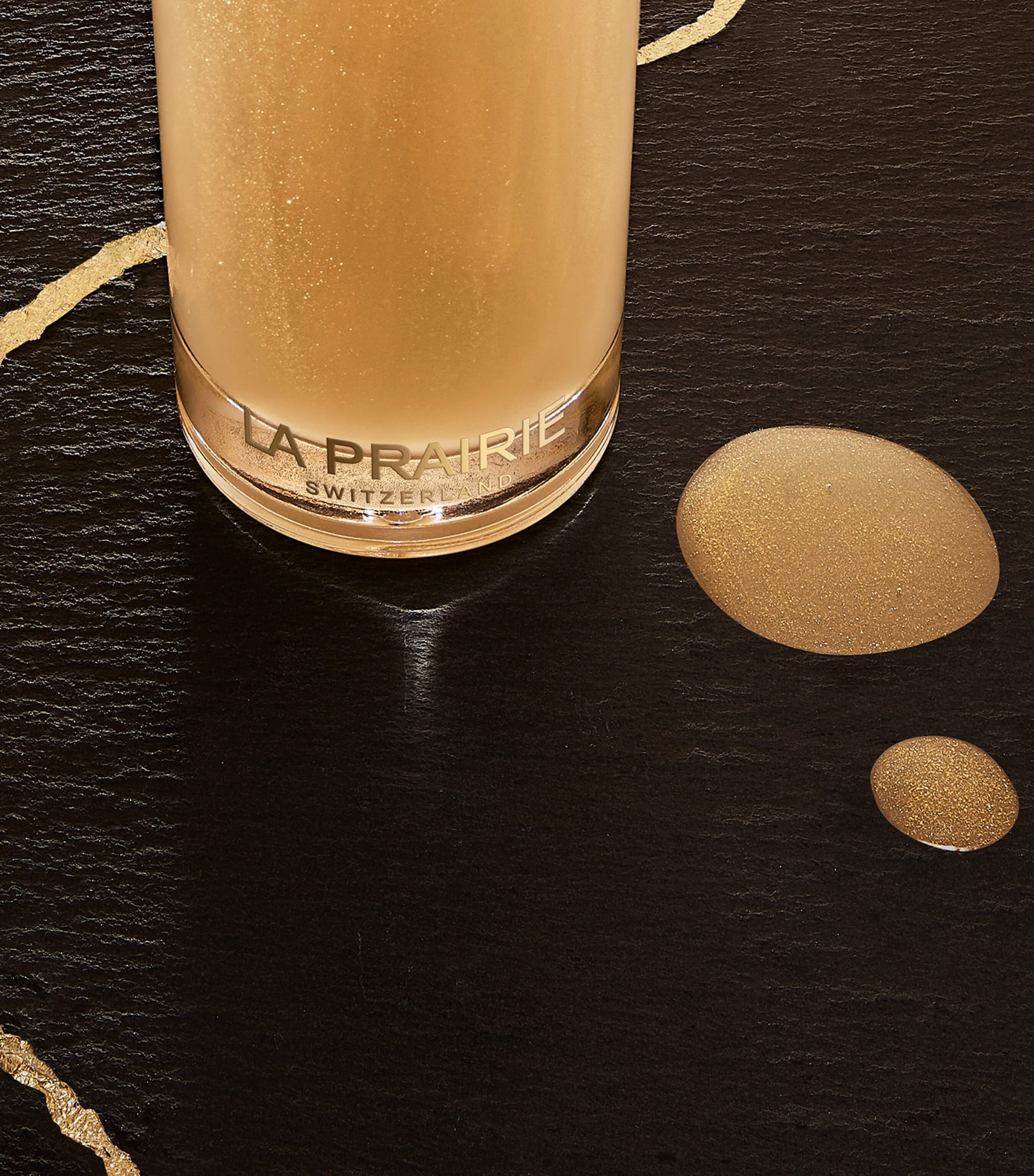 La Prairie Pure Gold Revitalising Essence 130ml, imported from the UK