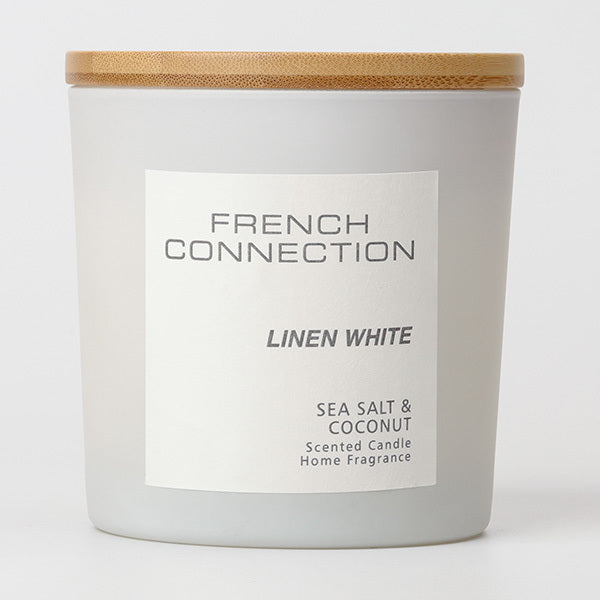 French Connection Pastel Range Sea Salt & Coconut Candle 322g - British product