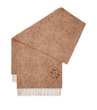 LOEWE wool-cashmere Anagram scarf, imported from the UK