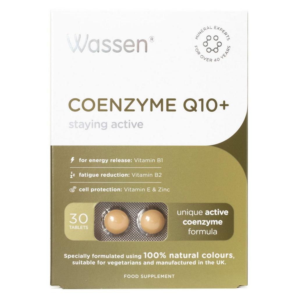 Wassen Coenzyme Q10 + Vitamin E 30 Tablets