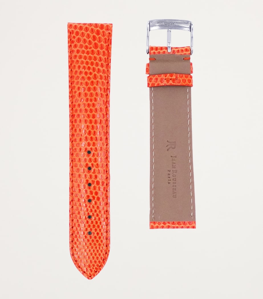 Jean Rousseau Classic Lizard watch strap 17mm (British brand)