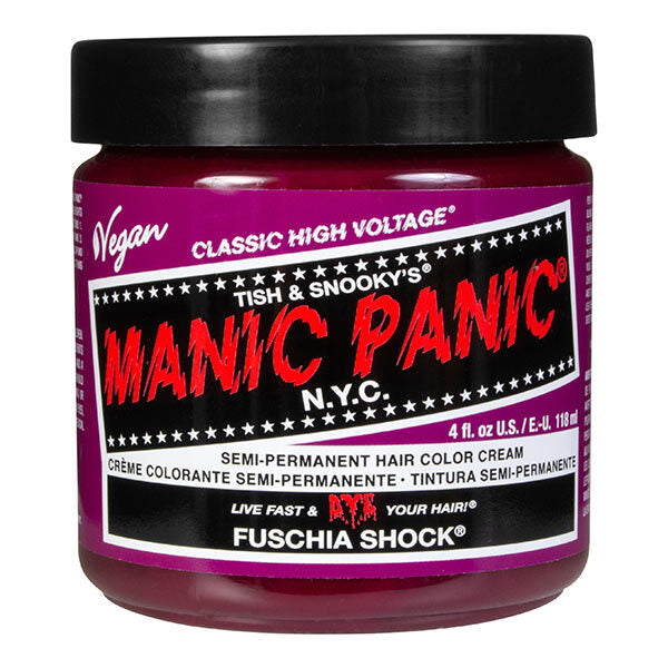 Manic Panic Fuschia Shock hair dye 118ml, imported from the UK