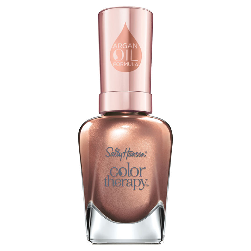 Sally Hansen Colour Therapy Nail Polish Burnished Bronze Make Up & Beauty Accessories ASDA   