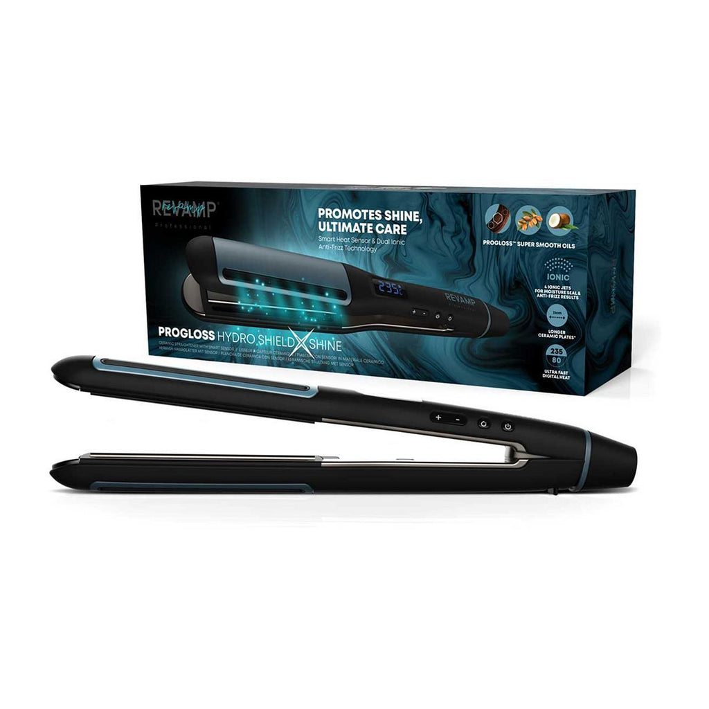 Revamp Progloss Hydro Shield X Shine Ceramic Hair Straightener