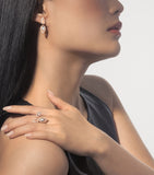 Messika Fiery Trio Ring Roségold 0,81ct Diamanten - Britisches Produkt
