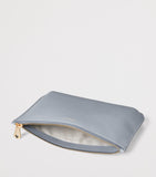 Aspinal of London large leather Ella pouch, imported from the UK