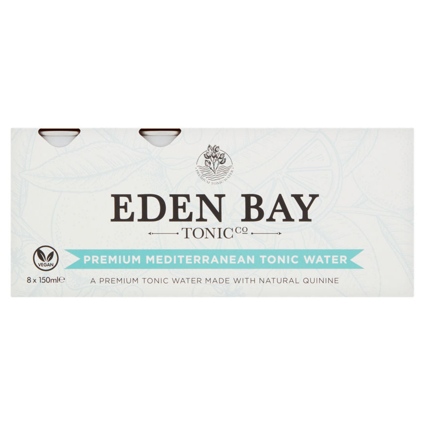 Eden Bay Tonic Co Premium Mediterranean Tonic Water Adult Soft Drinks & Mixers ASDA   