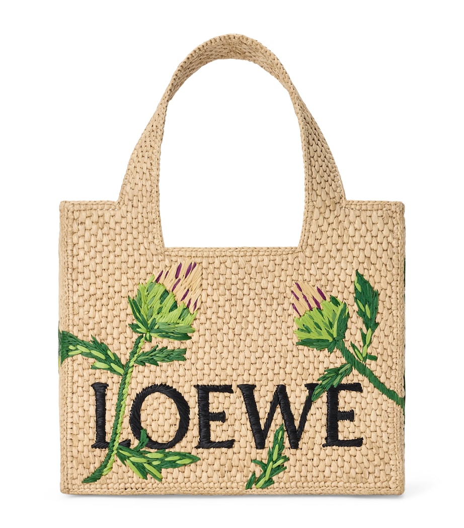 حقيبة LOEWE Font Artichoke Tote Bag صغيرة، الإصدار البريطاني