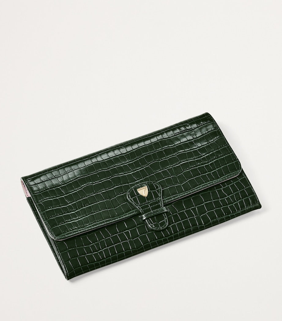 Aspinal Of London leather travel wallet - British product
