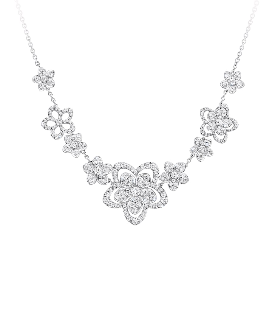 Graff Wild Flower multi-diamond necklace, UK version