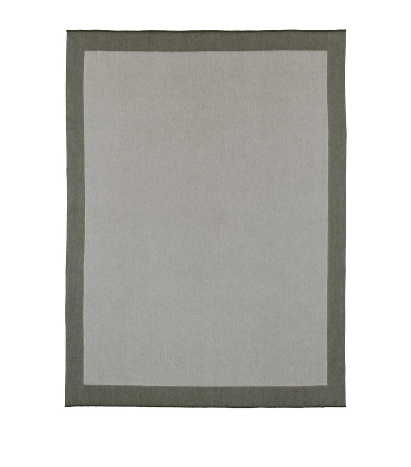 Begg x Co cashmere Arran Border throw 150cm x 200cm - British product