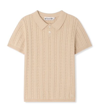 Harrods Bonpoint Cotton-Cashmere Polo Shirt (10-14 Years)- Buy online at McGrocer