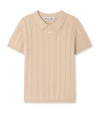 Bonpoint cotton-cashmere polo shirt 10-14 years - British product