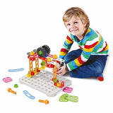 Quercetti Tecno Jumbo Toolbox building set 86 pieces (British brand)