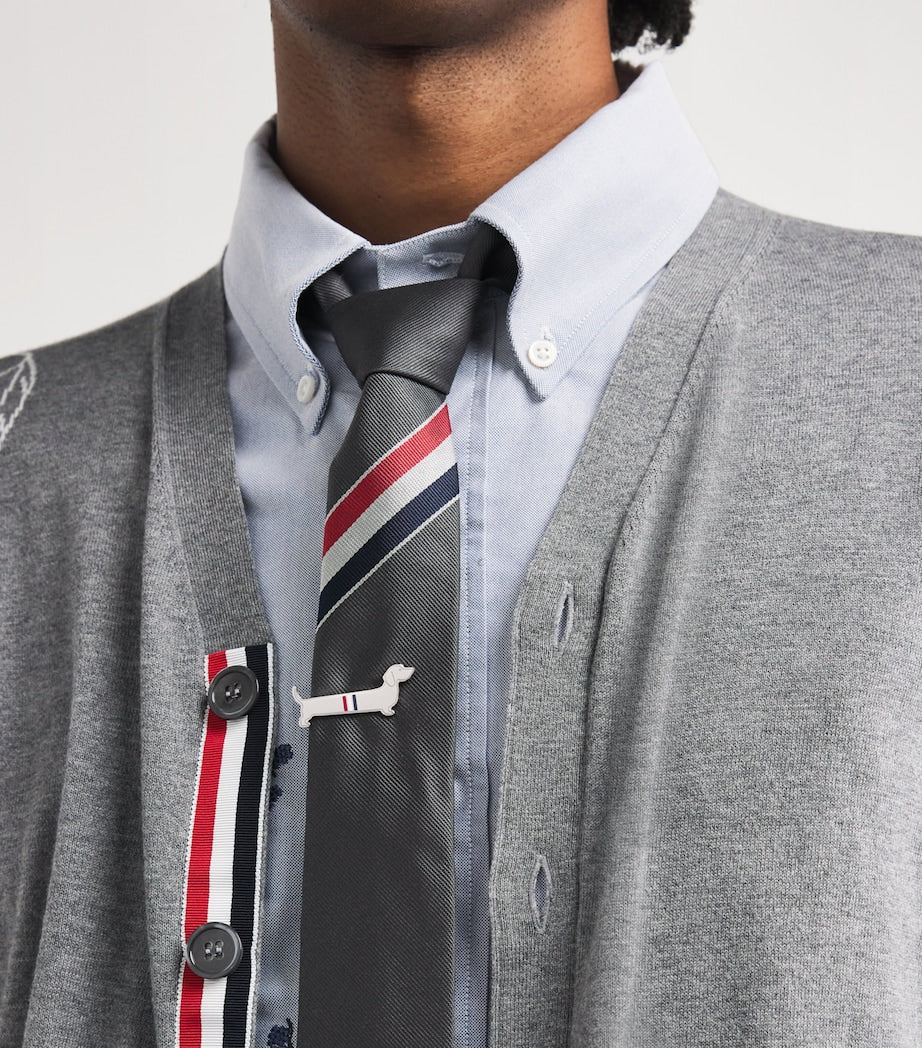 Thom Browne sterling silver limousine tie bar - British product