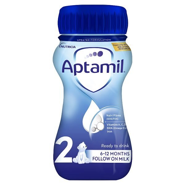 Aptamil 2 Follow On Baby Milk Formula Liquid 6-12 Mths 200ml GOODS Superdrug   