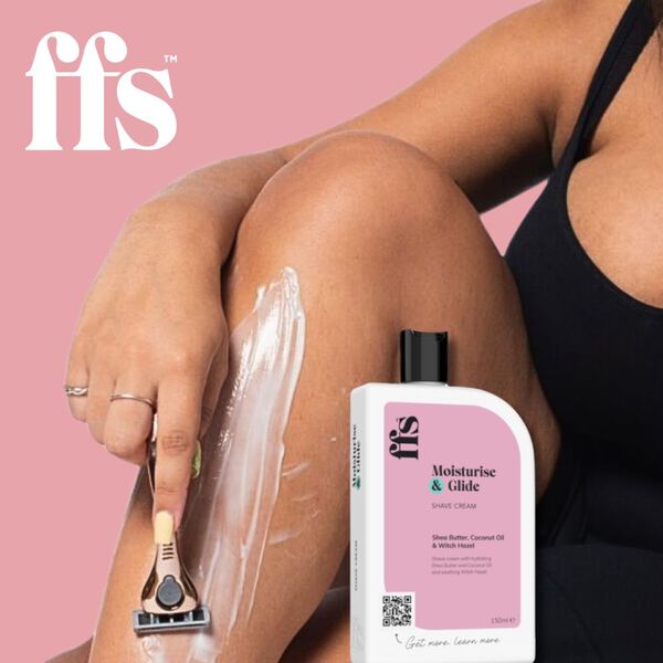 FFS Beauty Natural Shave Cream 150ml x2 Bundle GOODS Superdrug   