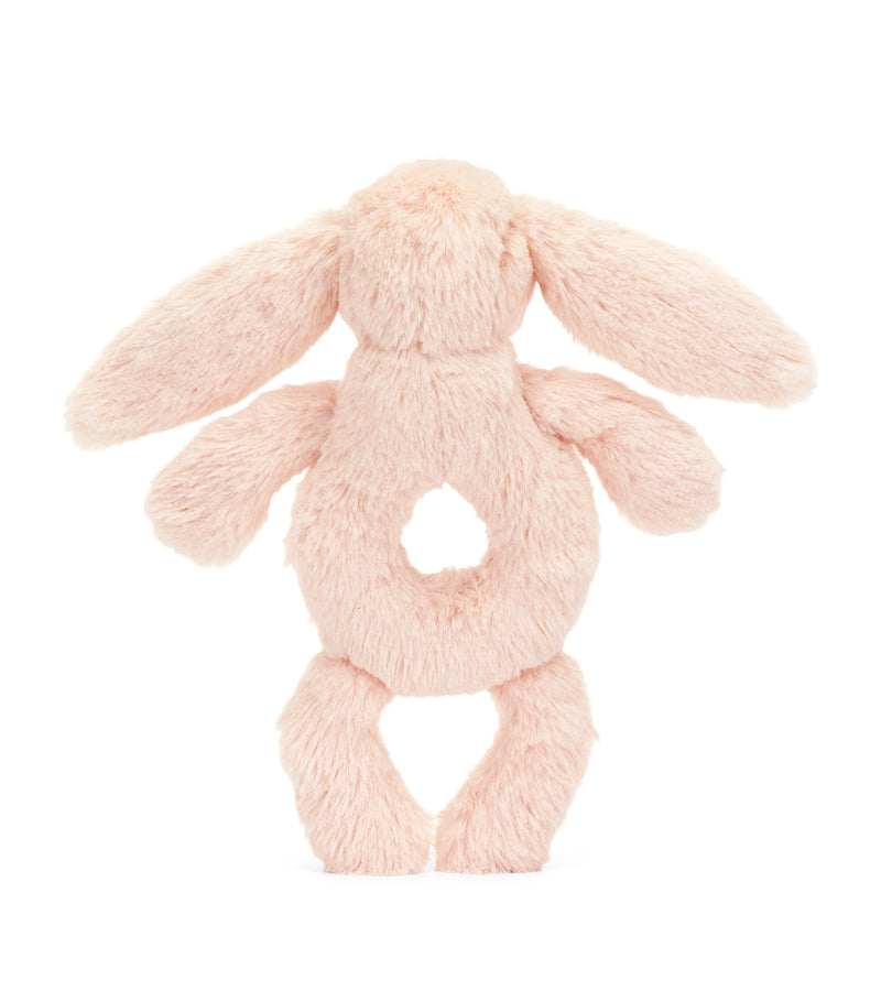 Jellycat Bashful Bunny Ring Rattle, UK version