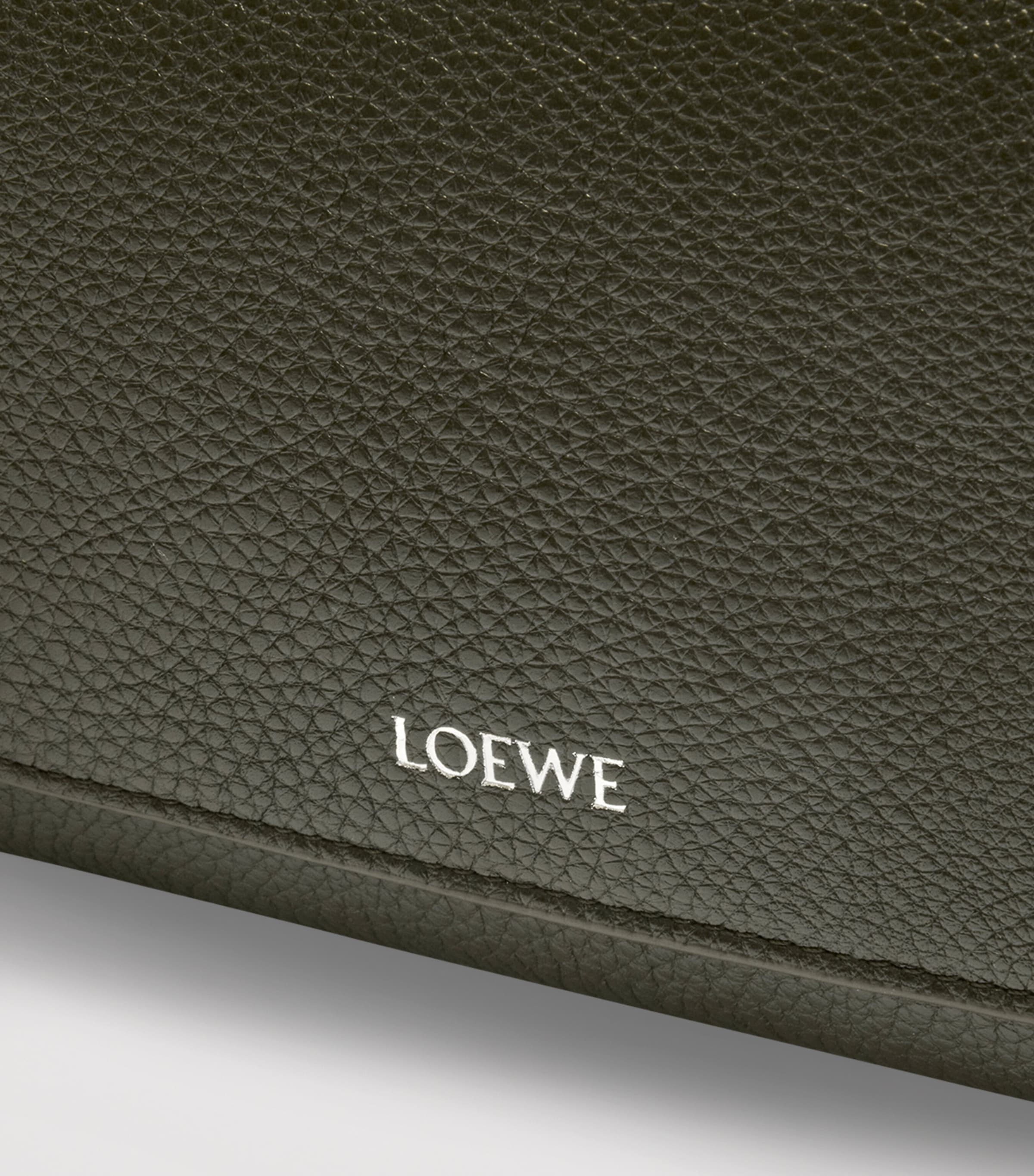 LOEWE Small Leather Pebble Messenger Bag, imported from the UK
