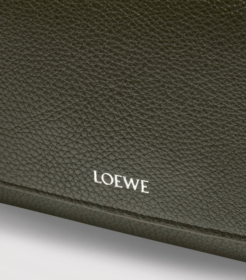 LOEWE Small Leather Pebble Messenger Bag, imported from the UK