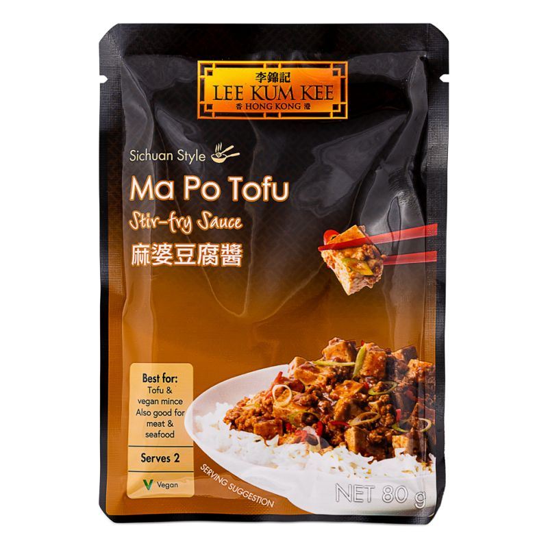 Lee Kum Kee stir-fry sauce Sichuan Style Ma Po Tofu - British product