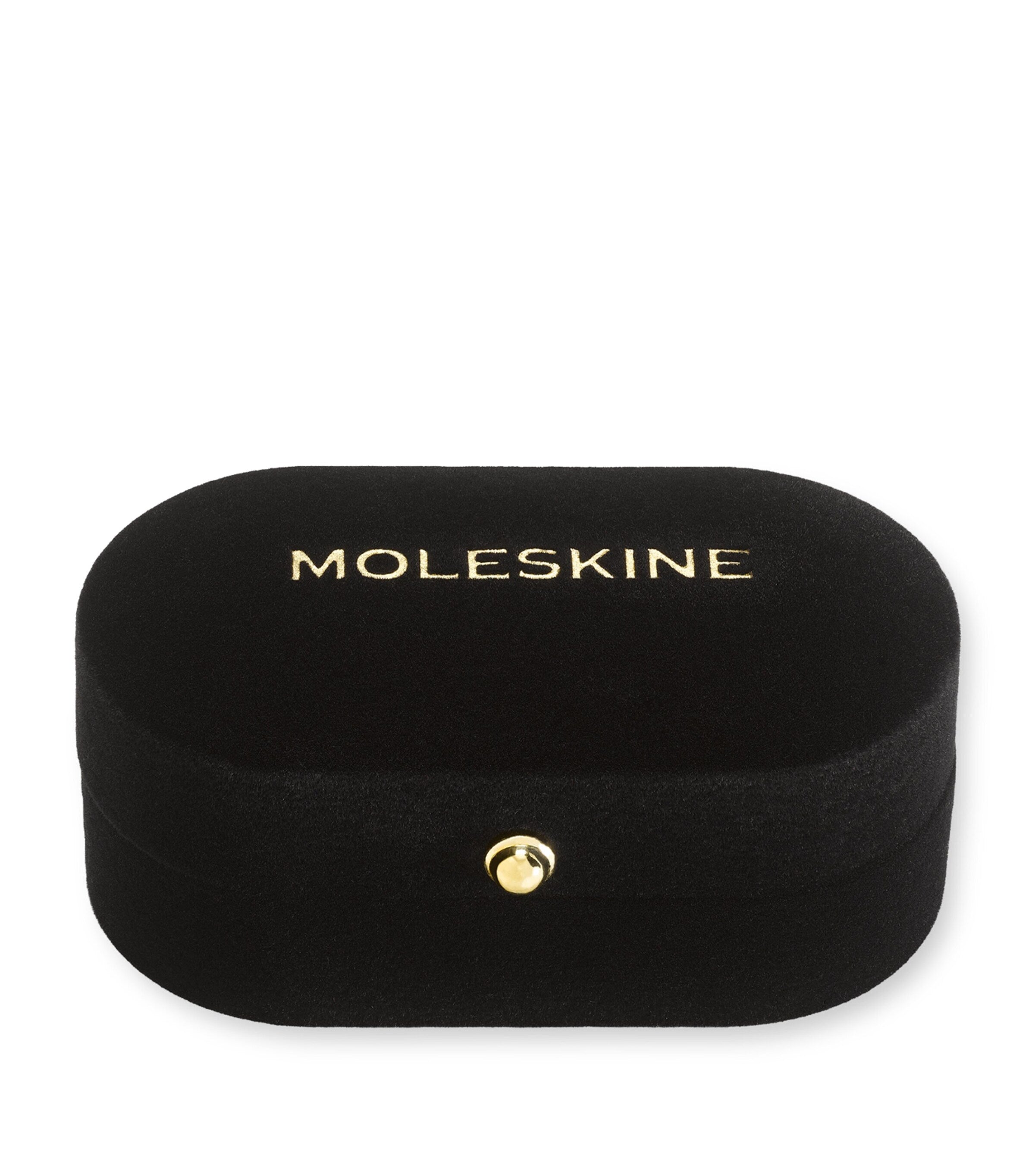 Moleskine gold-plated W notebook charm, imported from the UK