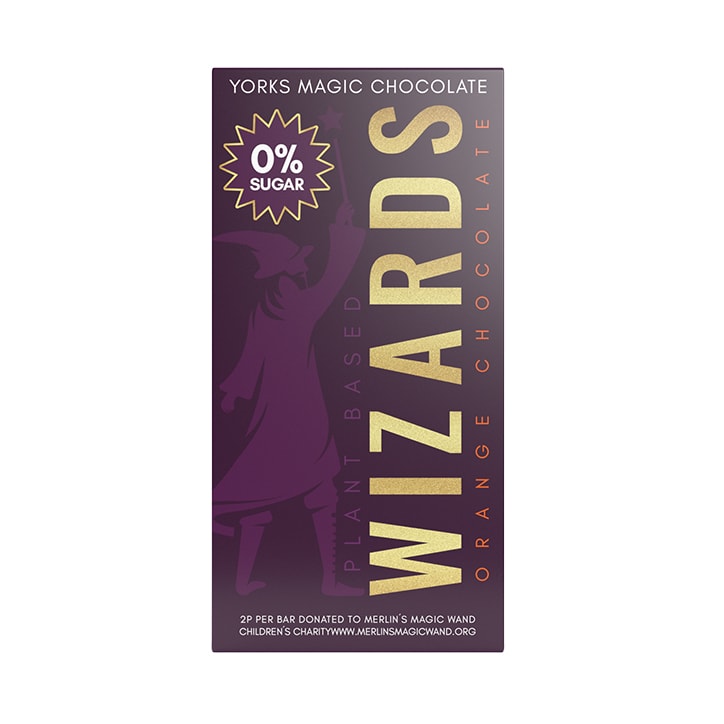 Wizards 0% Sugar Chocolate Original 55g