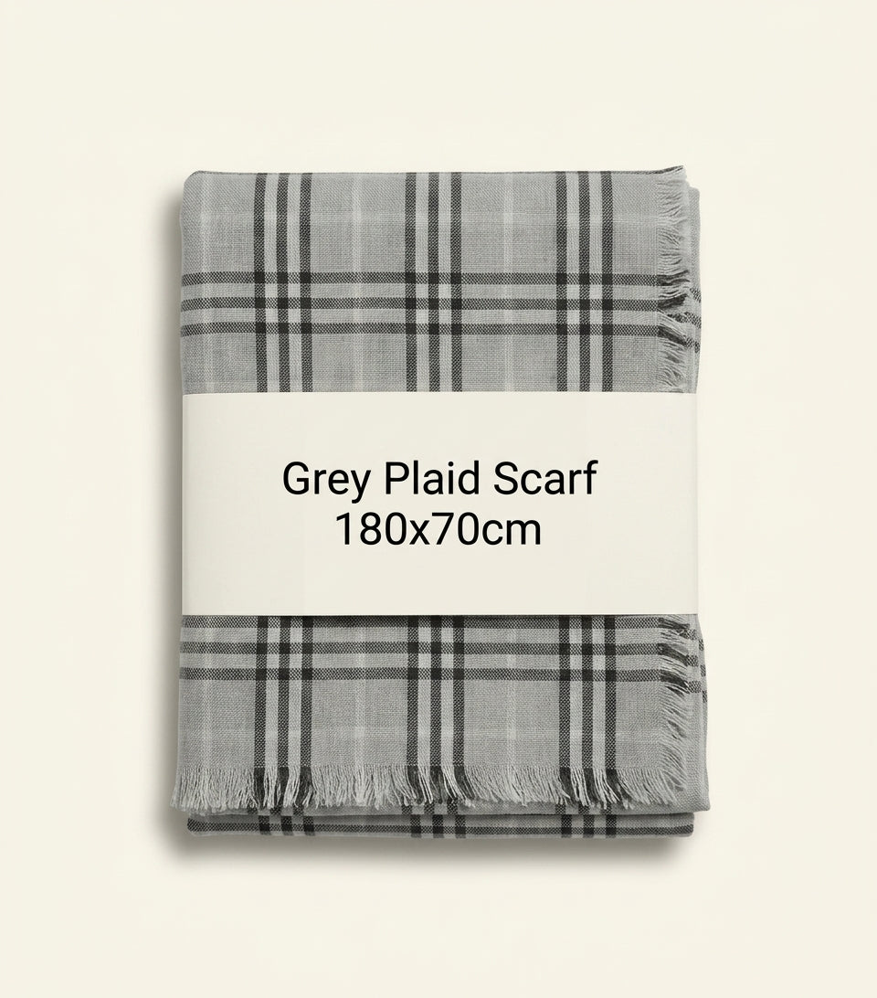 Burberry wool silk check scarf with sequins 195cm - British product