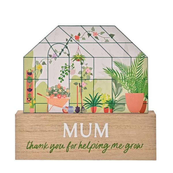 The Cottage Garden Greenhouse Plaque 'Mum' GOODS Superdrug   