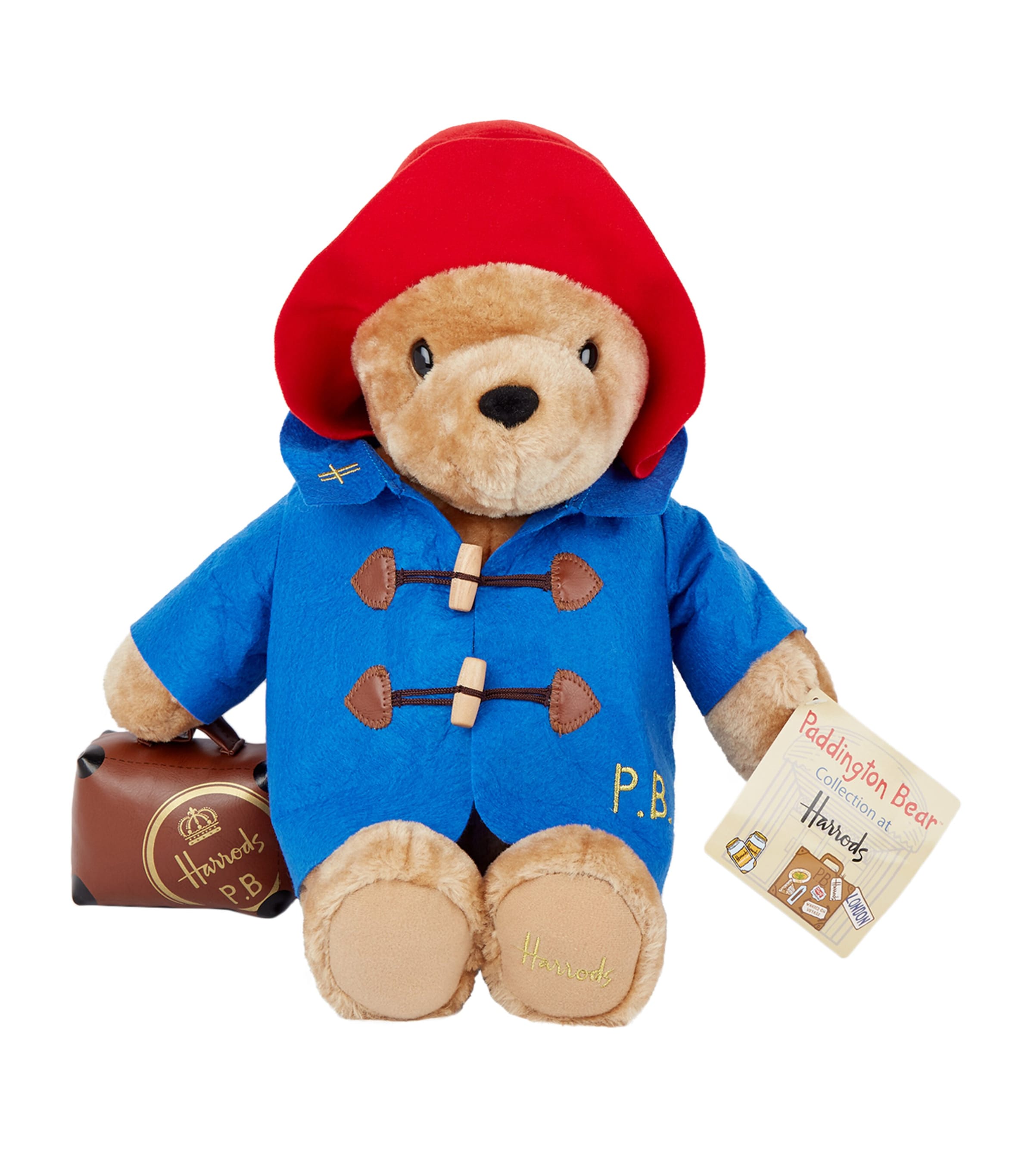 Harrods Paddington Bear soft toy 42cm, UK version
